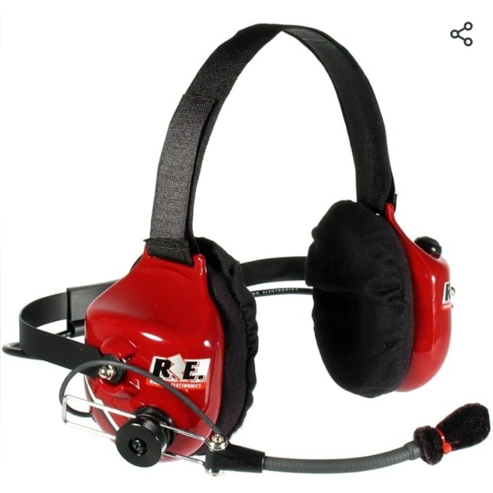 Racing Electronics RT006 Headset Platinum Series